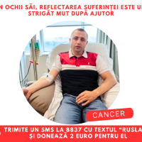 UPDATE 05.12.2023 – Acum se poate dona pentru Ruslan și prin SMS!